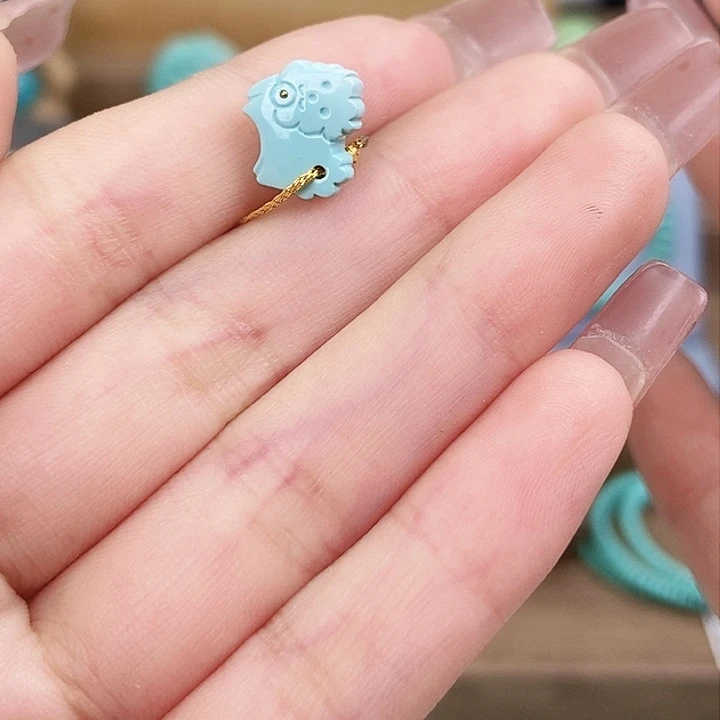 未镶嵌绿松石珠宝奇石
