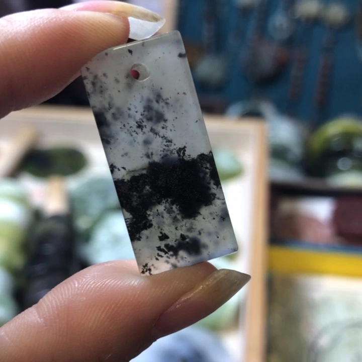 岫玉未镶嵌岫玉戒指