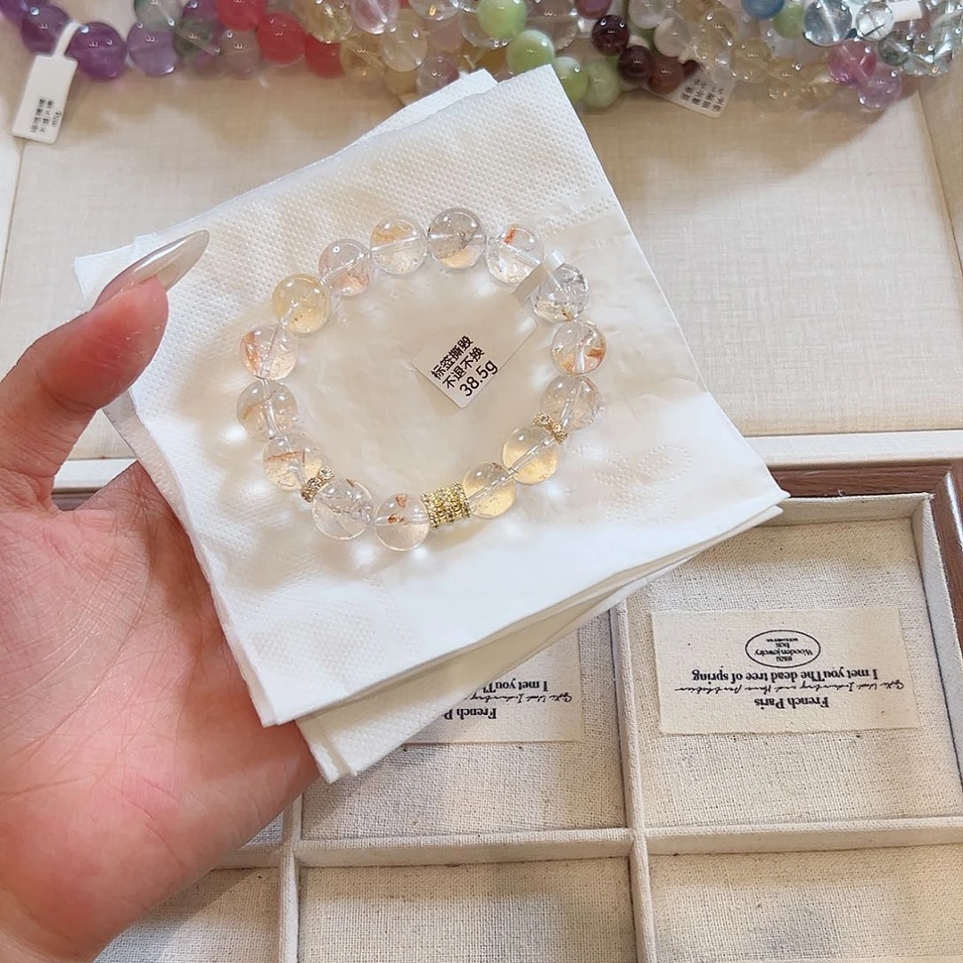 水晶手链未镶嵌ℒ****胡48小时鉴赏