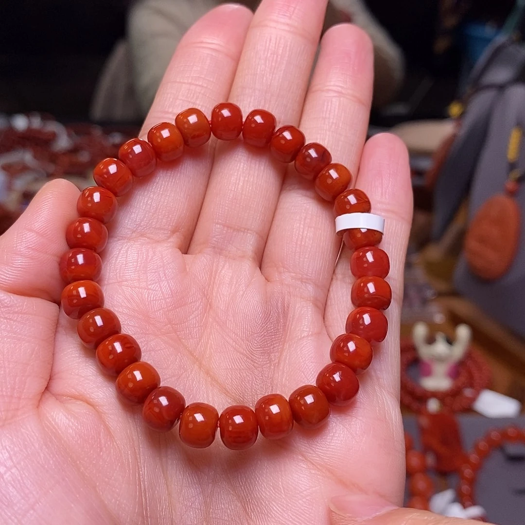 南红玛瑙单圈7m m未镶嵌