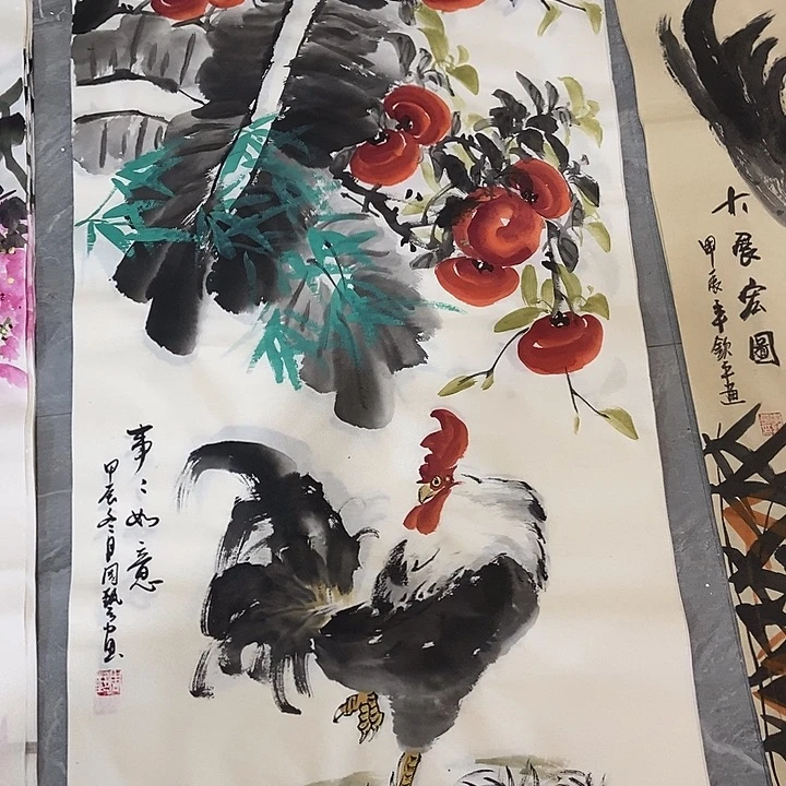三个张画廊直播间!