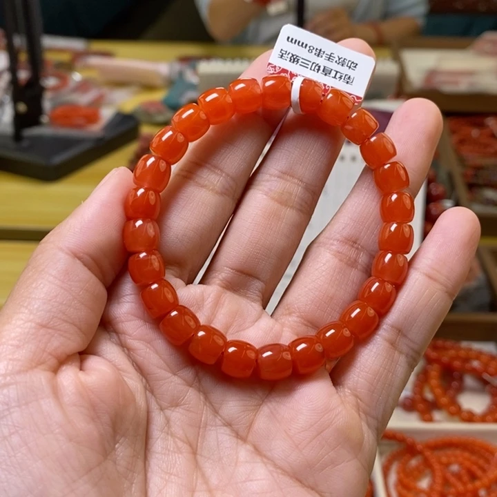 未镶嵌卡8南红玛瑙