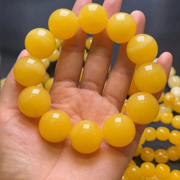 琥珀未镶嵌裸石琥珀蜜蜡