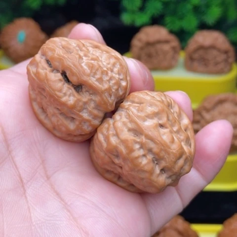 把件文玩核桃金蟾34全品