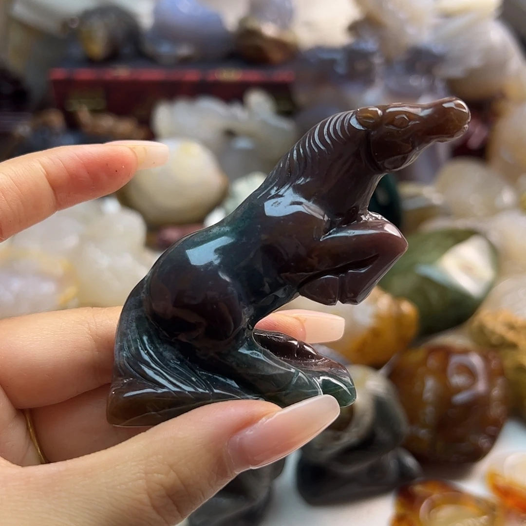 玛瑙/玉髓未镶嵌项链