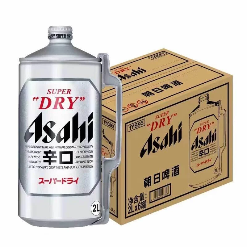N朝日【日本进口】超爽2L  干净脆爽 夏日畅饮啤机精酿聚会首选漾客