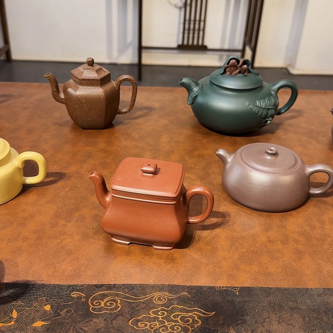 烟***头紫砂茶壶四方玉尊1111