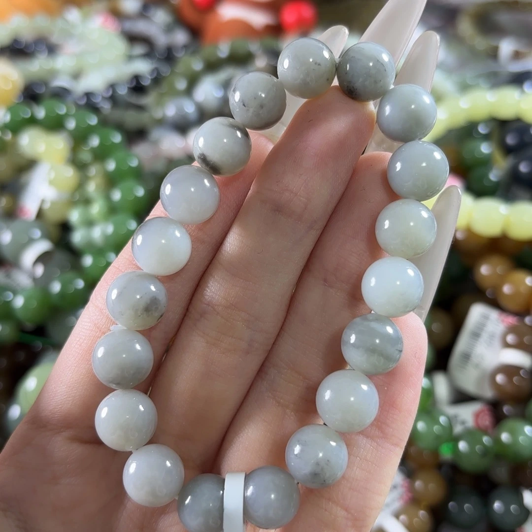 和田玉未镶嵌手链163