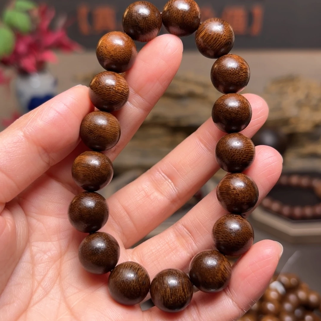 沉香手串越南芽庄玉化黄棋楠 1.2