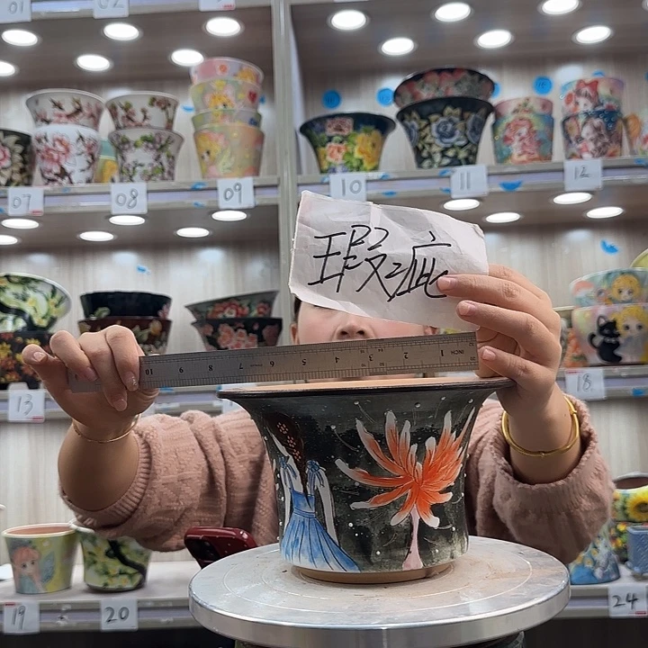 紫砂花盆瑕疵瑕疵499