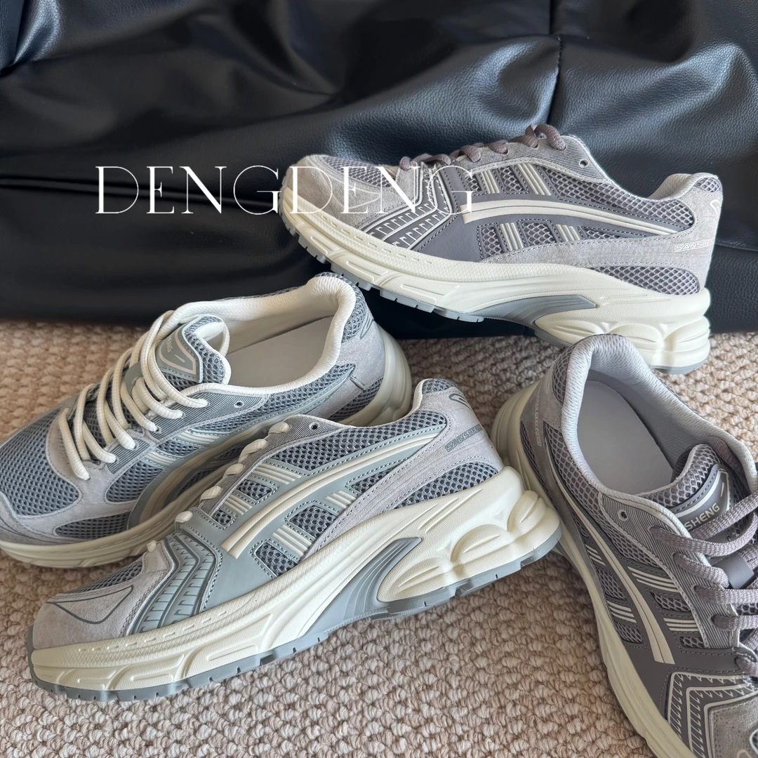 【DENG】2025韩系显脚小早春氛围系秀气小众4.5CM简约耐看慢跑鞋