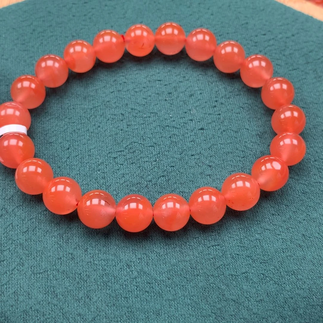 南红玛瑙冷水河樱桃红9+未镶嵌