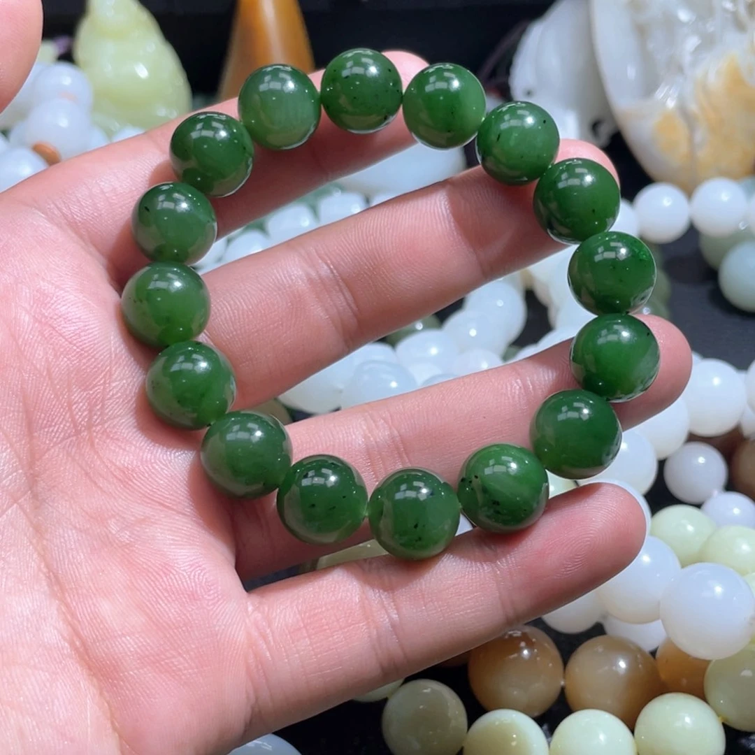 和田玉手串未镶嵌