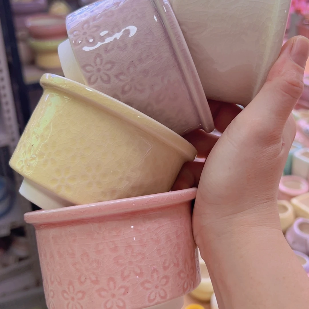 陶瓷花盆当场凑满12包邮