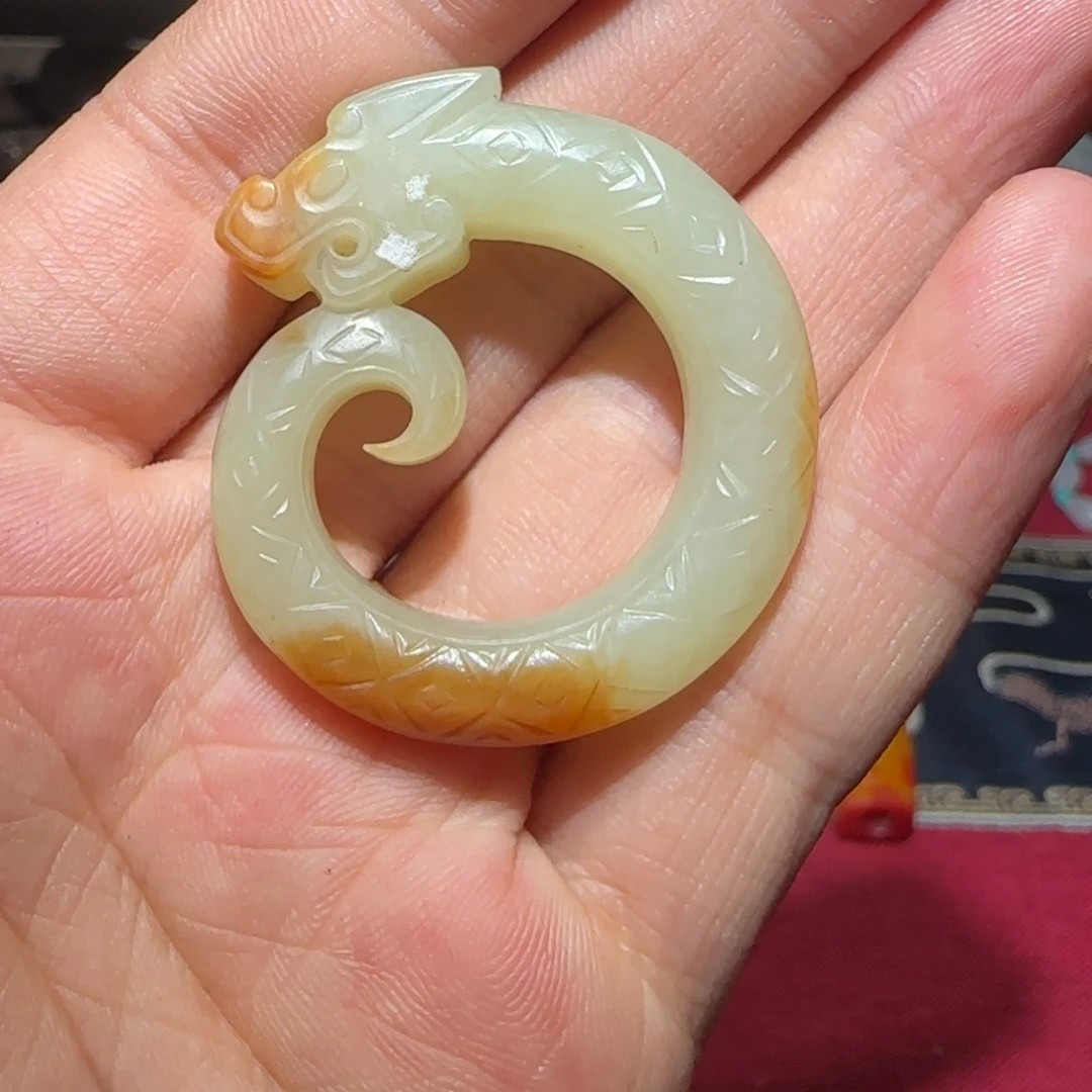 和田玉未镶嵌挂件精品系列产品11