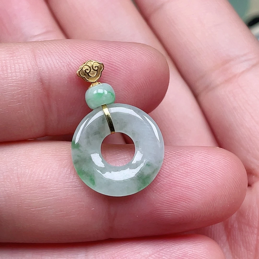 颈饰未镶嵌翡翠甜甜圈