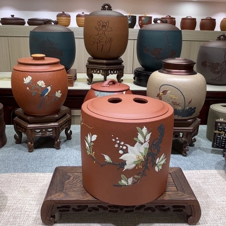 紫砂茶叶罐茶叶罐