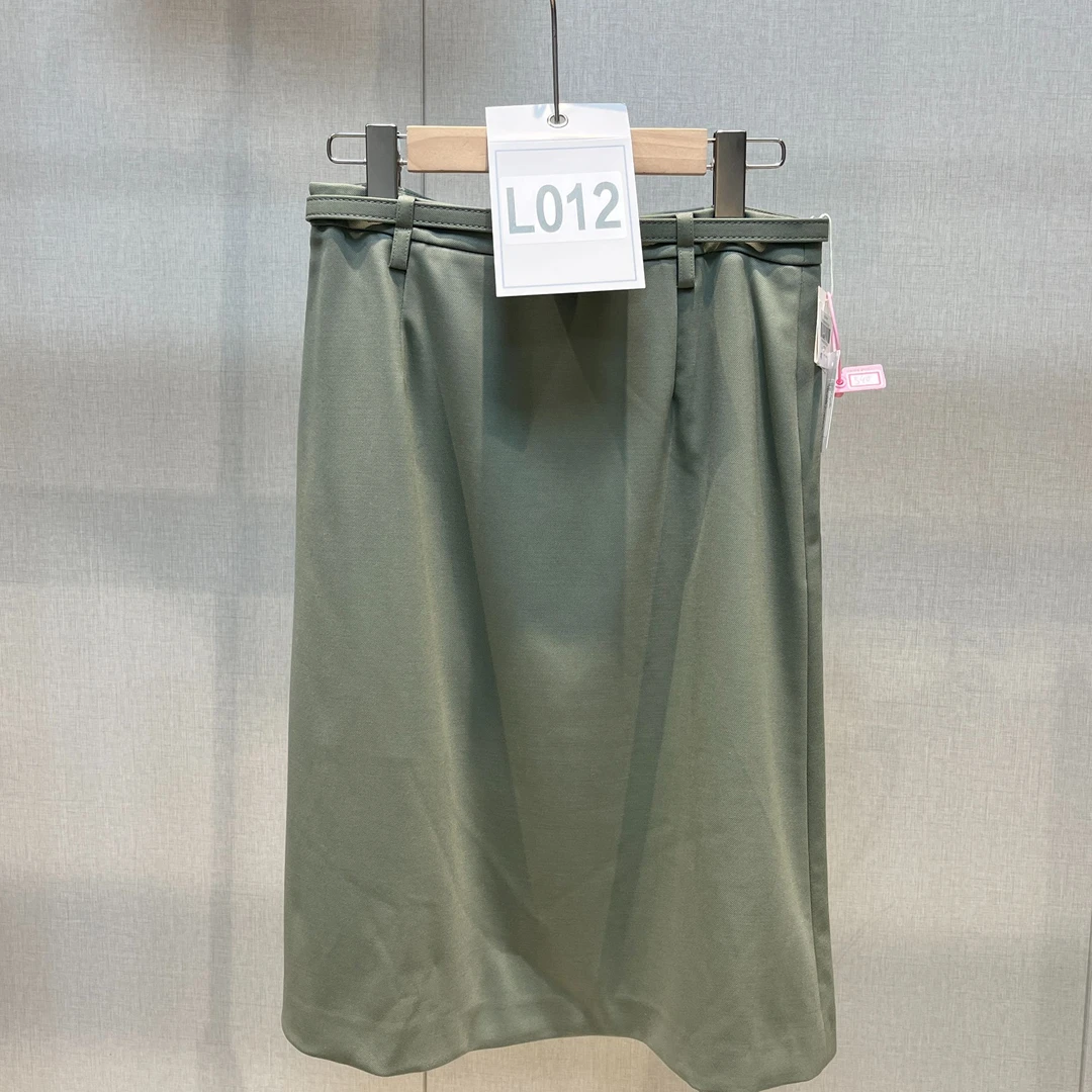 L012/Laur*l开衩A字半裙LWL351Q04600【剪标款-介意慎拍】