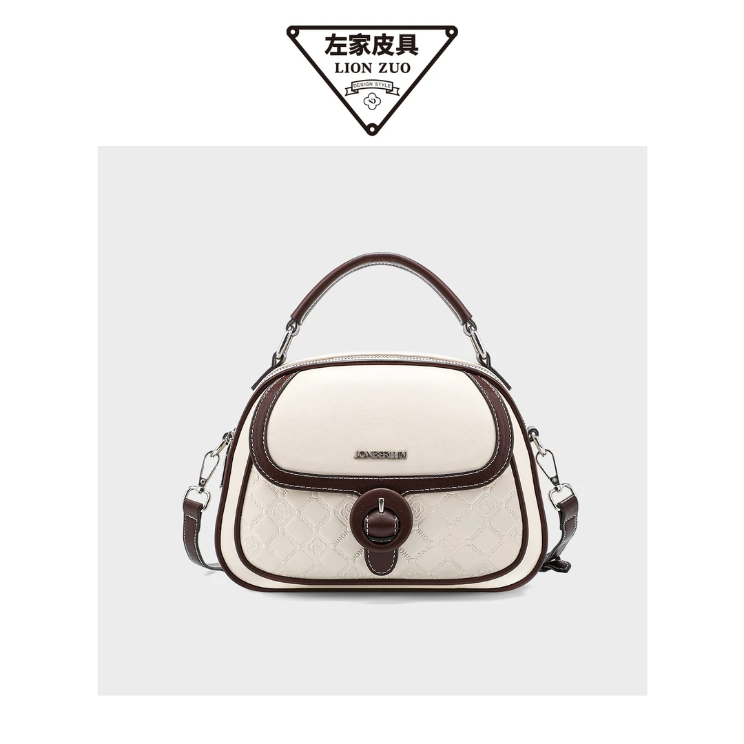 【左九设计师】2025新款轻奢女包百搭时尚单肩斜挎包