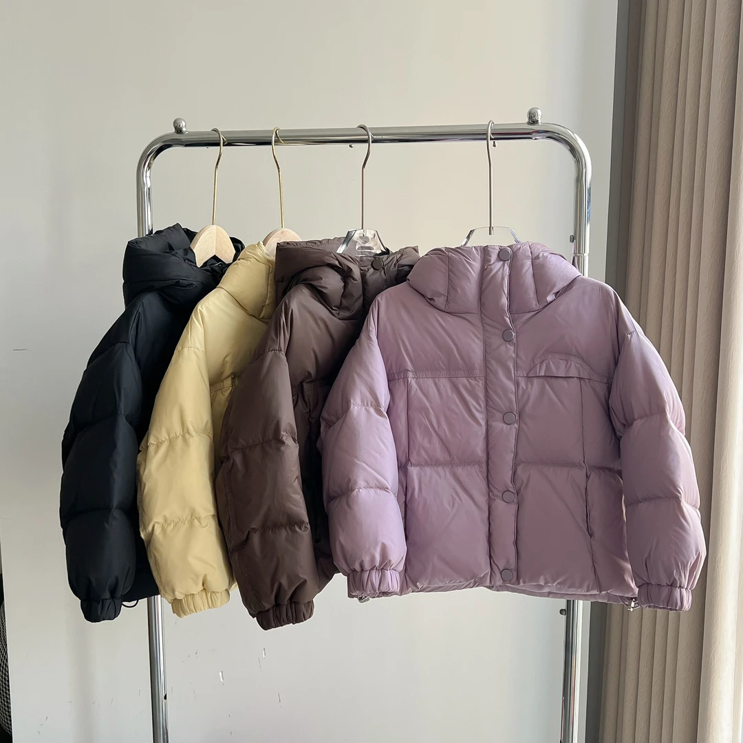 【现货90白鸭绒】优质90白鸭绒加厚保暖防水耐脏羽绒服