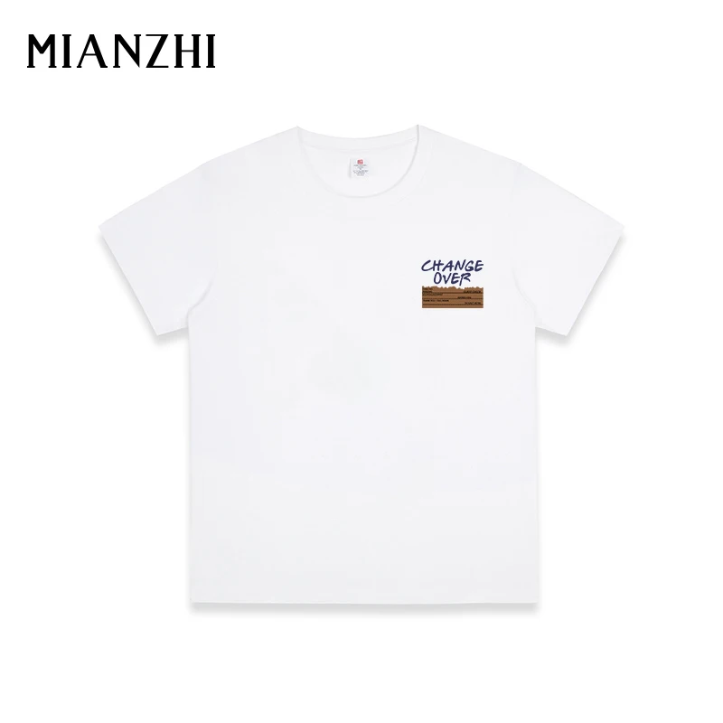 女装短袖T恤圆领男女情侣印花上衣百搭春夏短袖打底