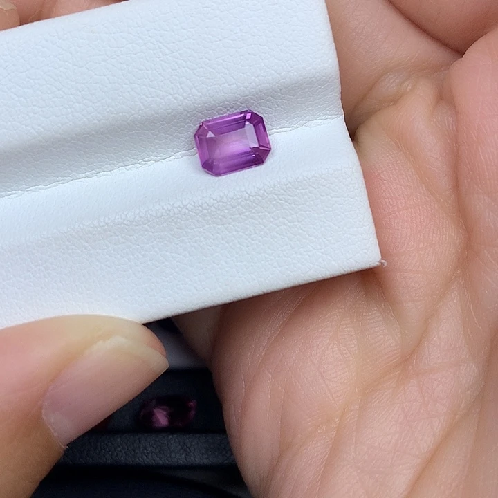 蓝宝石裸石1.53ct无烧紫蓝宝