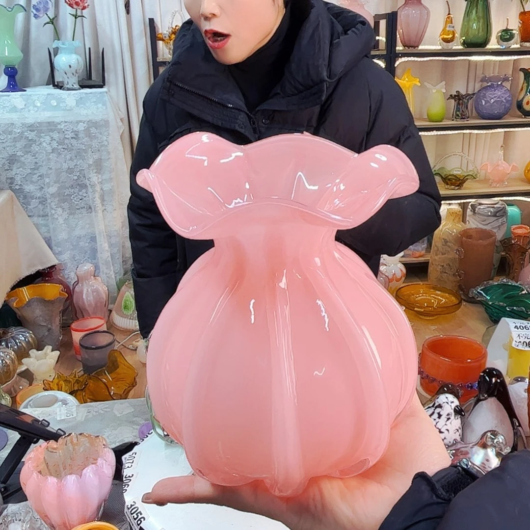 招***叭瓶家悦美居琉璃摆件