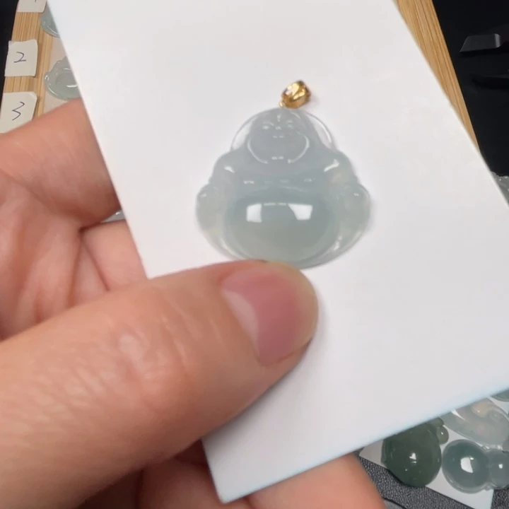 翡翠未镶嵌吊坠(不含链)翡翠