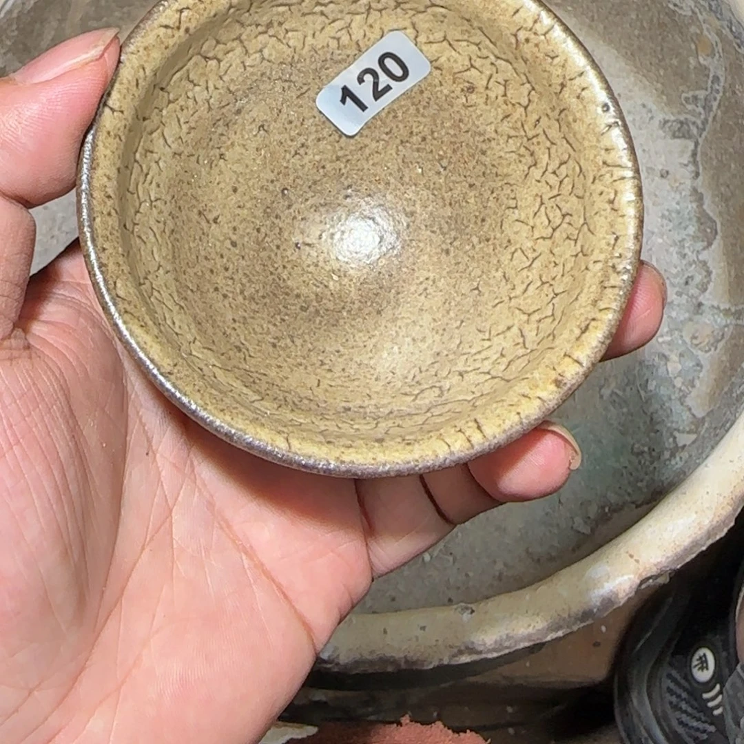 茶盏焦源柴烧自然还原120
