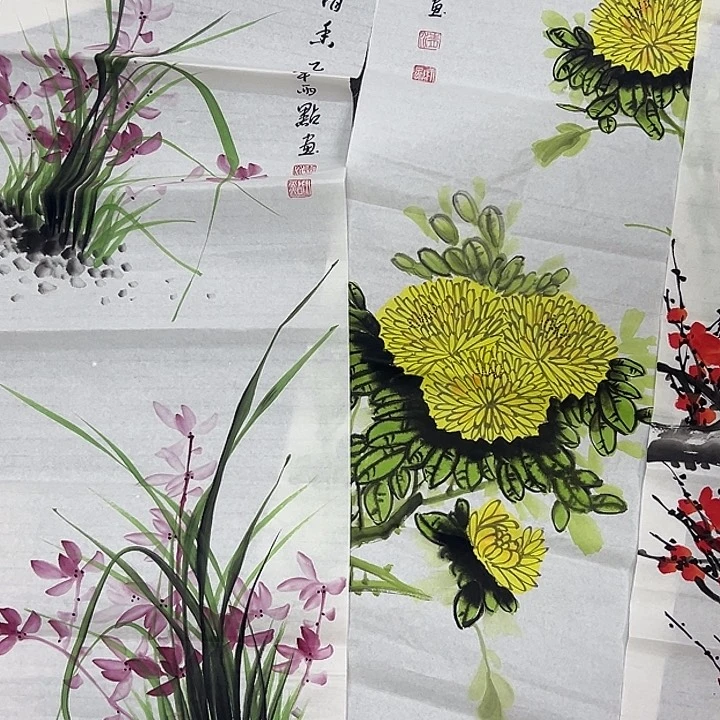 国画作品手绘作品