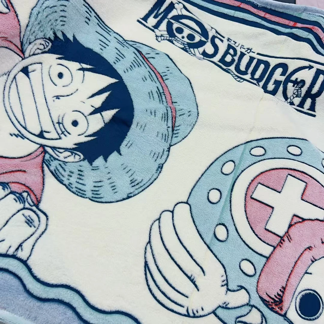 【宠粉浮力】高端潮牌动漫定制多功能休闲提花绒毯-1.2m*1.5m