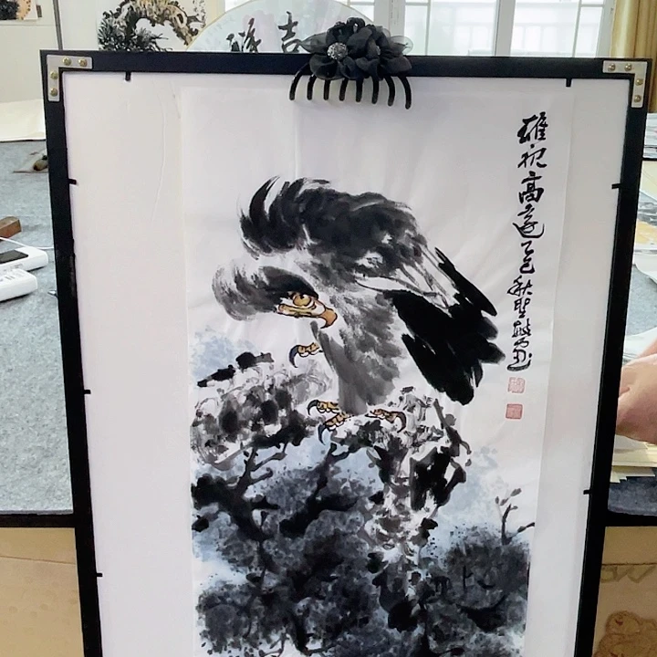 国画张圣敏先生纯手绘作品