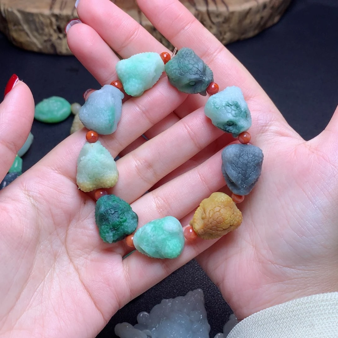 定制翡翠未镶嵌陶*醉翡翠