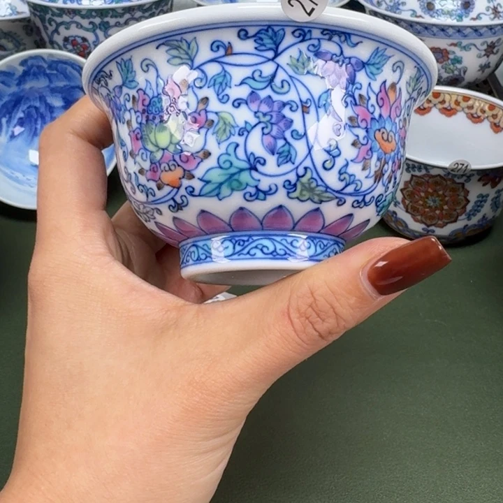 沙沙手工手绘茶具275