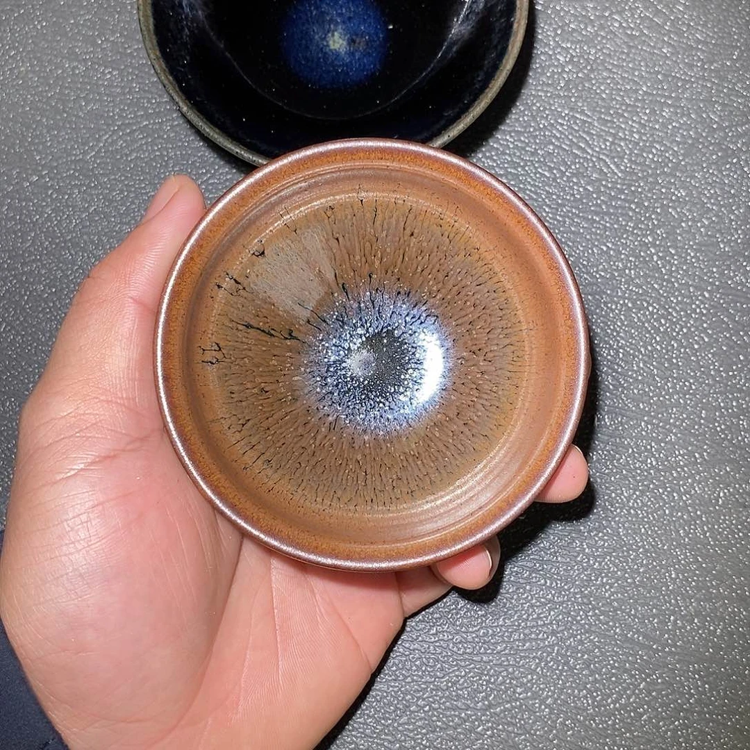 茶盏顺**缘建盏主人杯一只
