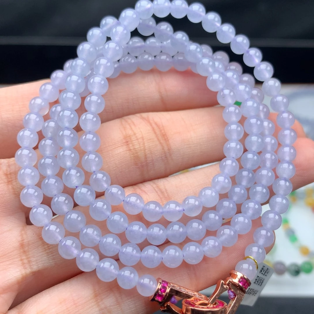 翡翠手链未镶嵌卡