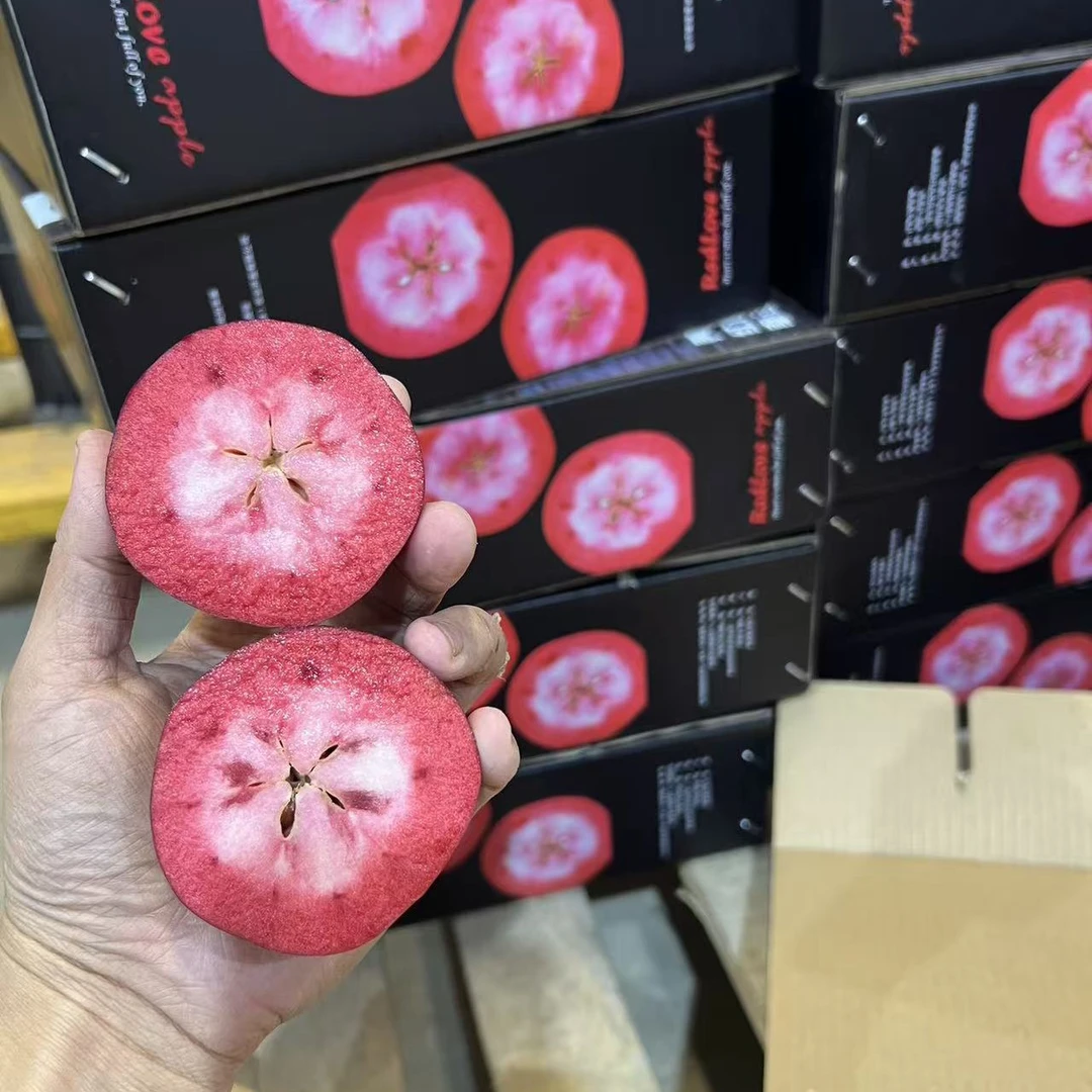 中秋送礼佳品红心苹果礼盒装新鲜应季酸甜适口