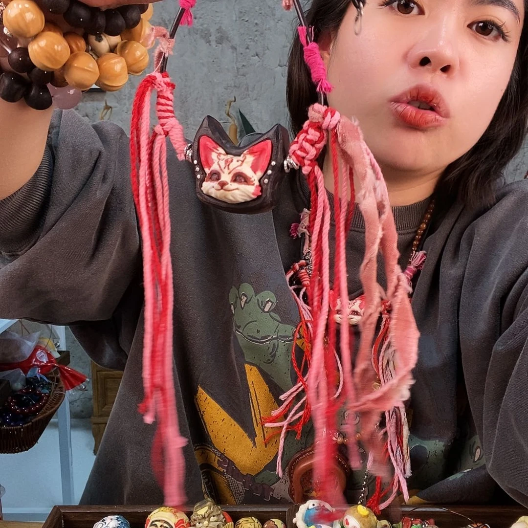 香榧木L**。鹿角跟付可爱