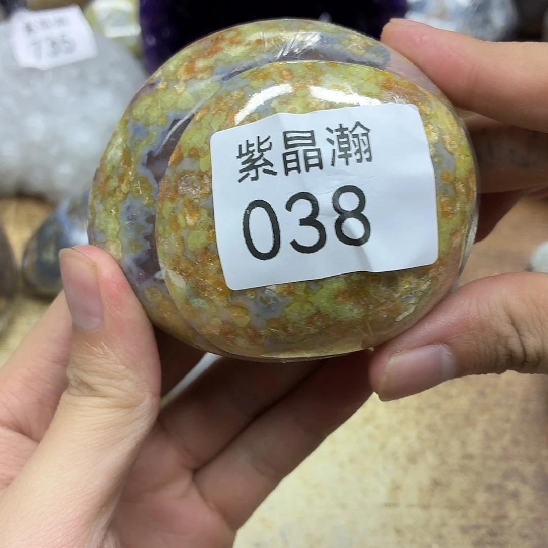 流***彩未镶嵌大型摆件（非配饰）水晶