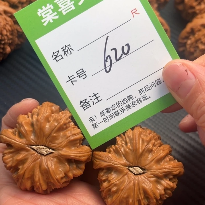 文玩核桃把件白狮子