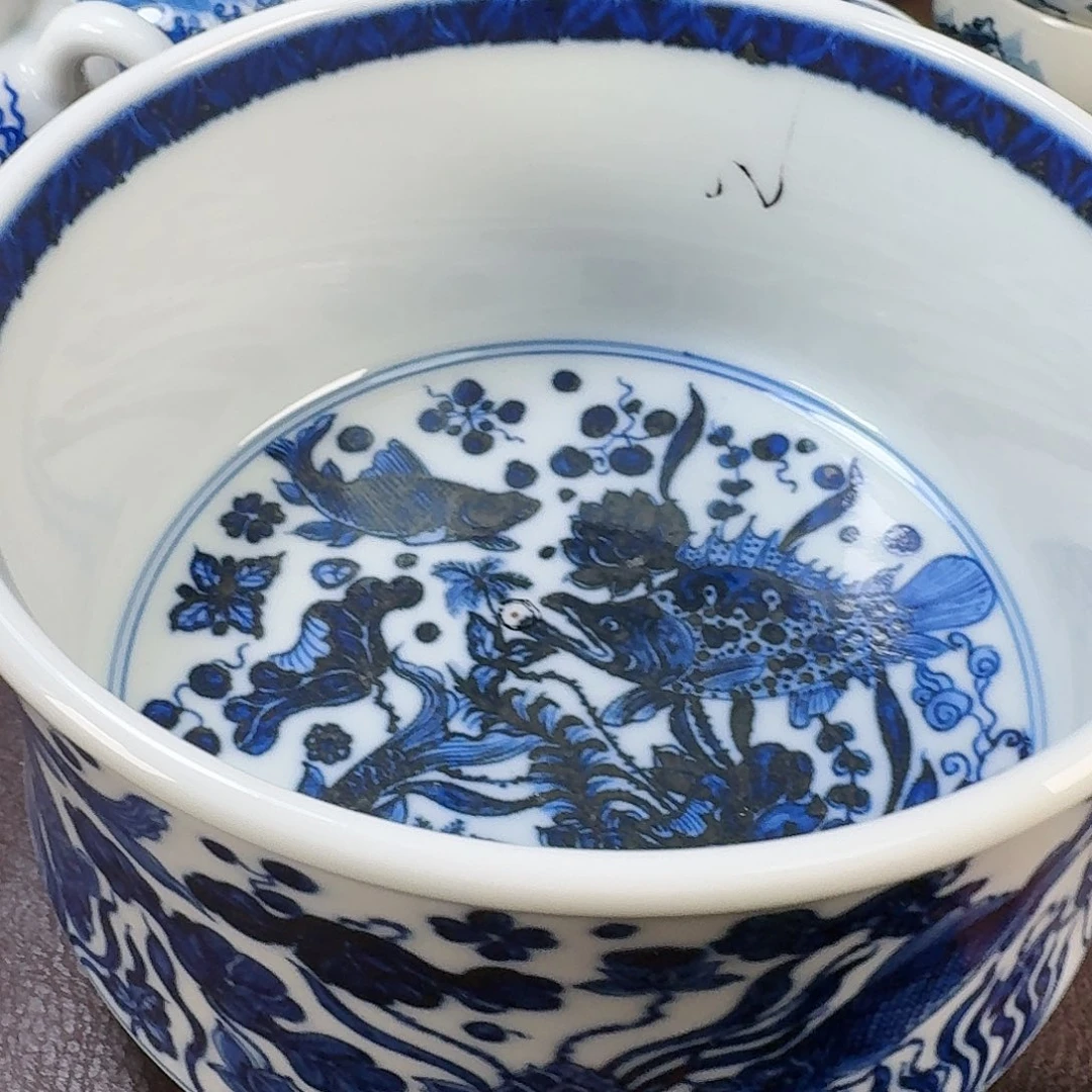 瓷片S****y现代景德镇陶瓷手绘茶具