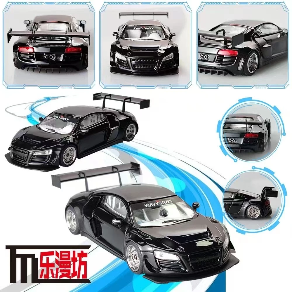 LMF 乐漫坊 1:64 奥迪R8 LMS Ultra赛车 合金汽车模型