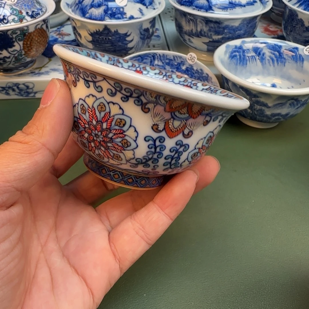 纯手工纯手绘茶具石头8