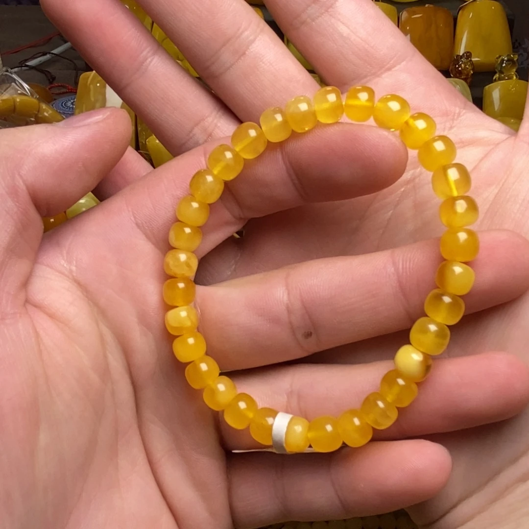 琥珀未镶嵌裸石蜜蜡