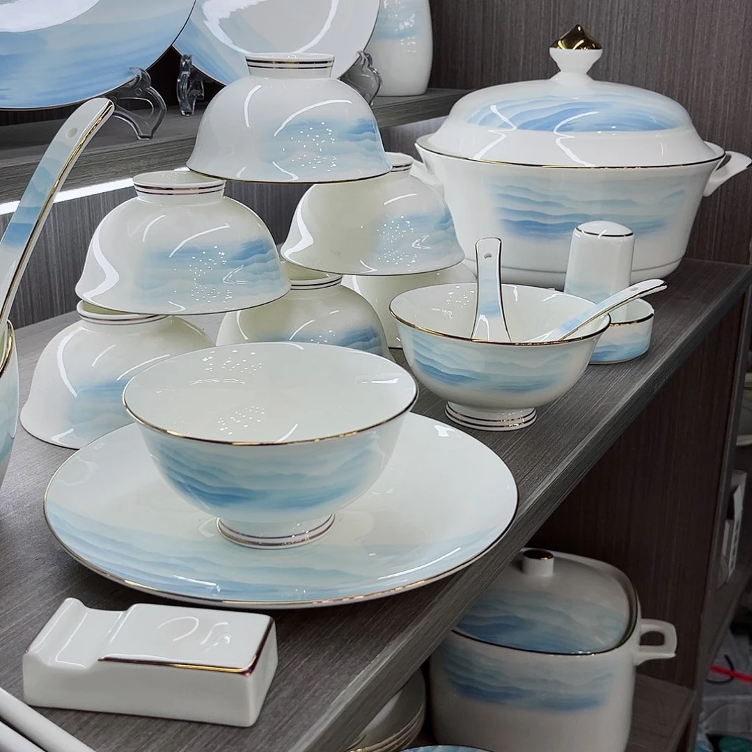 瓷景德镇骨质瓷餐具