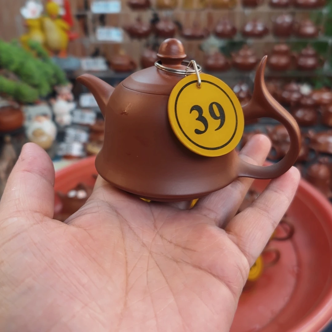 4***4茶壶朱泥朱泥茶壶微瑕120