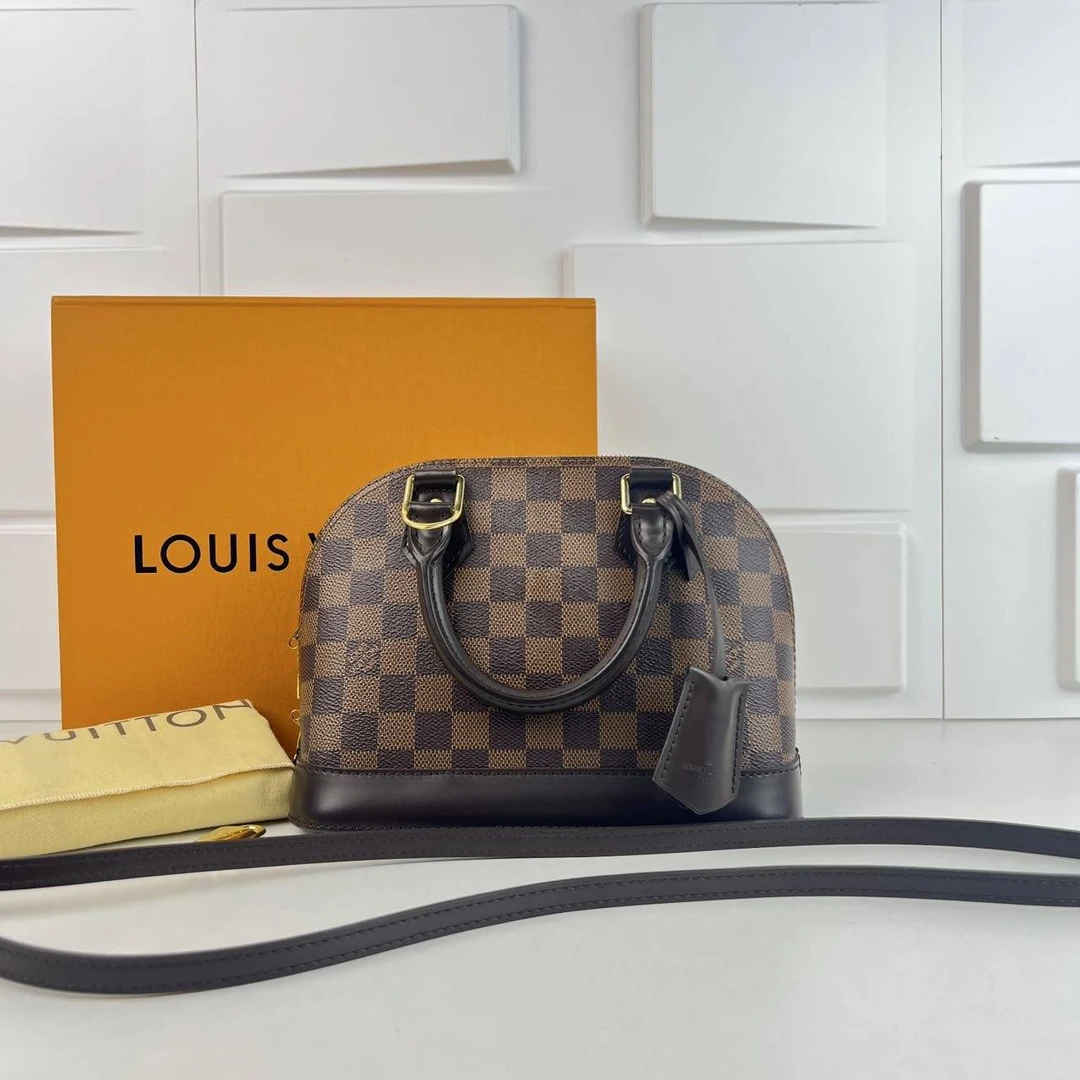 95新 LouisVuitton/路易威登 小野专属 LV棋盘格贝壳包 CPFP2035