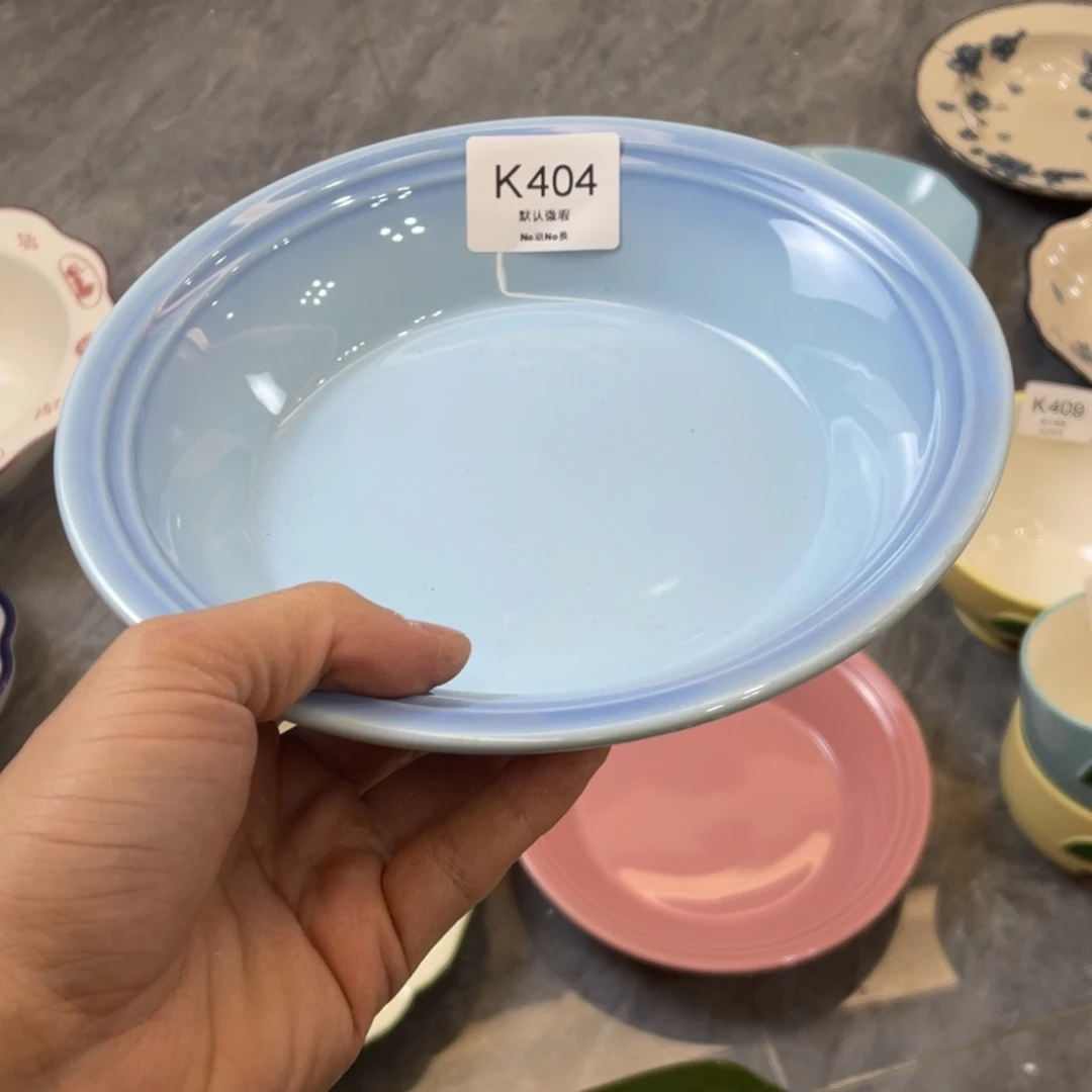 陶瓷微瑕餐具介意勿拍，满18飞！