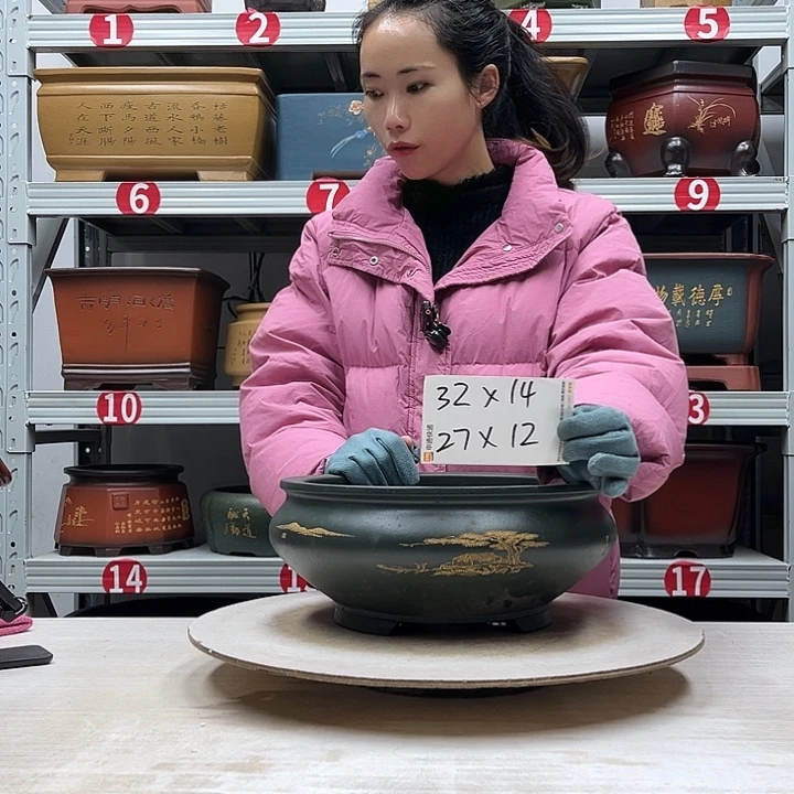 花盆紫砂紫砂花盆