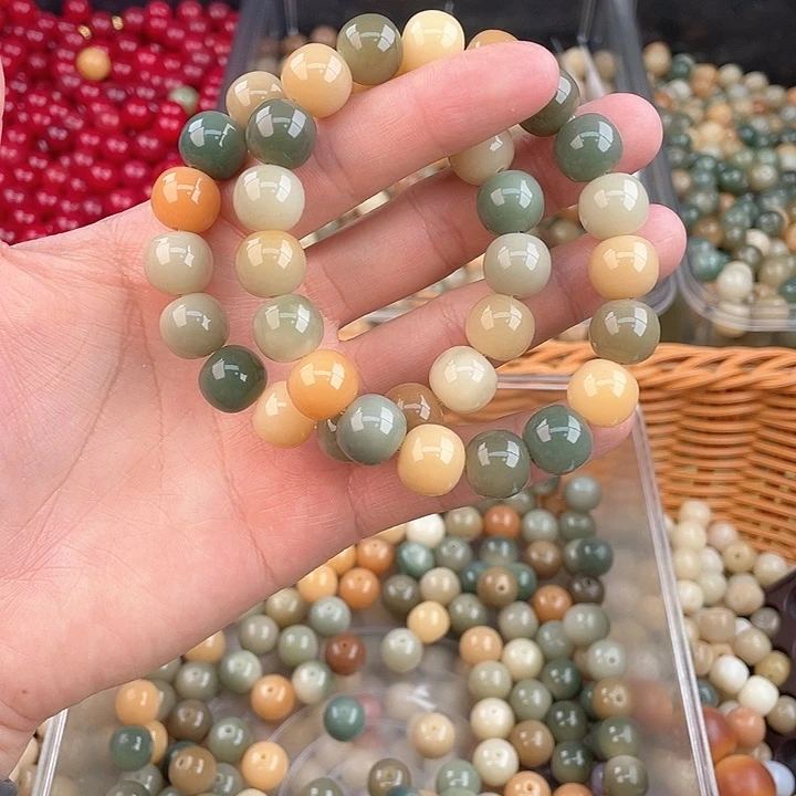 白玉菩提吊坠z12mm 80